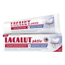 Lacalut aktiv gum protection&gentle white fogkrém 75ml