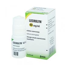 Lecrolyn 40mg/ml oldatos szemcsepp 1x10ml