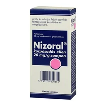 Nizoral korpásodás ellen 20mg/g sampon 100ml