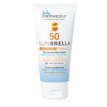 Dermedic SUNBRELLA BABY Napfényvédő arckrém gyermekeknek és babáknak SPF 50 50 g