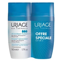 Uriage Deo Intenzív Izzadásgátló Golyós Dezodor 2x50 ml