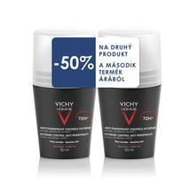 Vichy Homme Intenzív Izzadságszabályozó Dezodor 72h – Golyós dupla 2x50 ml