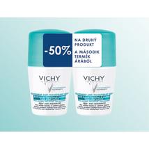 Vichy Izzadságszabályozó Dezodor – Golyós Foltmentes dupla 2x50 ml