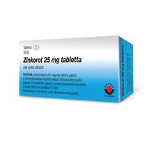 Zinkorot 25mg tabletta 50x