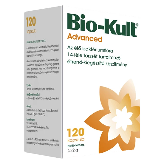 Bio-Kult Advanced étrend-kiegészítő kapszula 120x Protexin