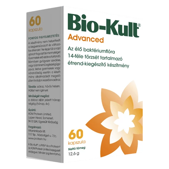 Bio-Kult Advanced étrend-kiegészítő kapszula 60x Protexin