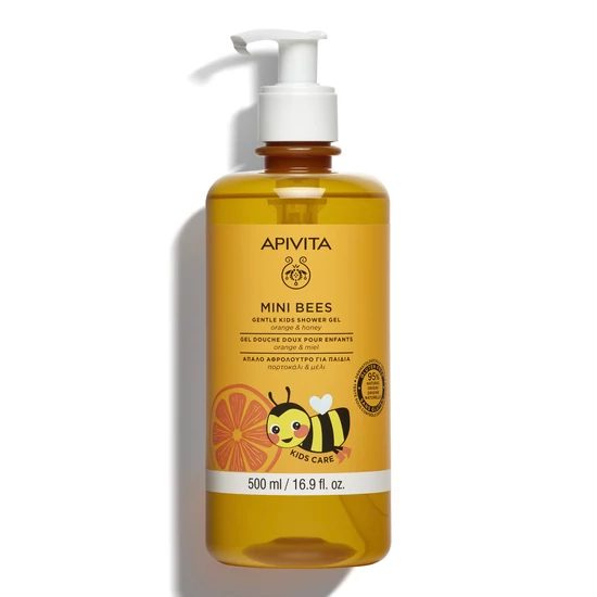 Apivita MINI BEES Bőrkímélő tusfürdő gyerekeknek 500ml
