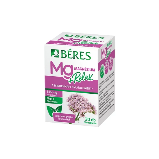 Béres Magnézium + Relax filmtabletta 30x