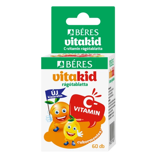 Béres VitaKid C-vitamin rágótabletta 60x