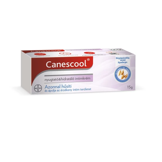 Canescool nyugtató & hidratáló intimkrém 15g