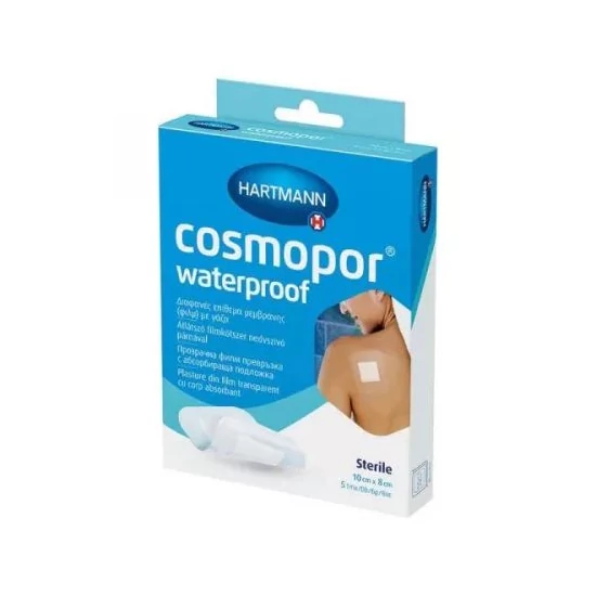 Cosmopor waterproof steril sebtapasz 10x8cm 5x