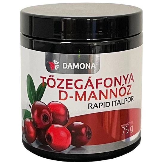 Damona Tőzegáfonya - D-mannóz Rapid 75g