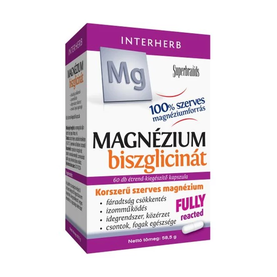 Interherb Magnézium-biszglicinát kapszula 60x