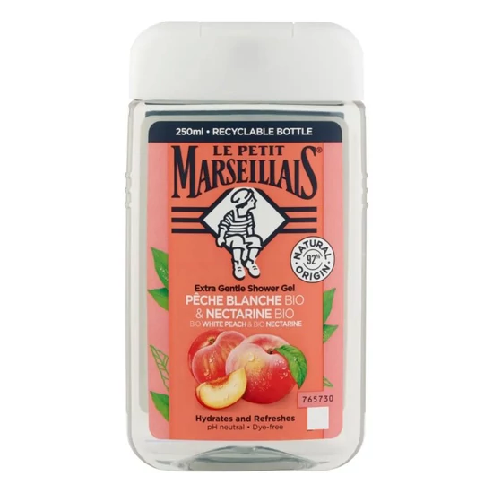 Le Petit Marseillais tusfürdő őszibarack és nektarin 250 ml