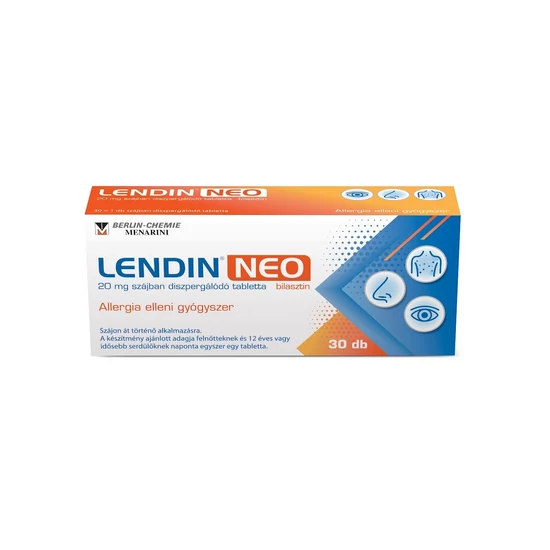 Lendin® NEO 20 mg szájban diszpergálódó tabletta 30x