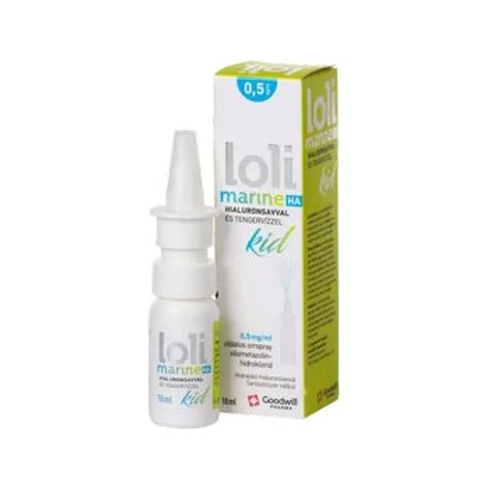 Lolimarine HA Kid 0,5 mg/ml orrspray 10ml