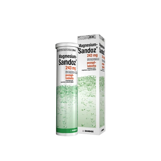 Magnesium-Sandoz 243 mg pezsgőtabletta 20x