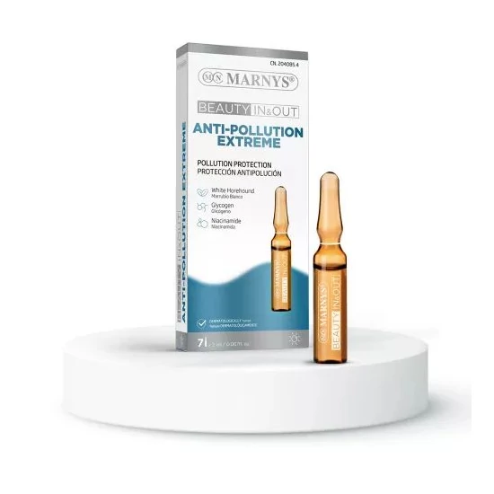 Marnys Anti-Pollution Extreme - Bőr Szennyeződése Elleni ampulla 7x2ml
