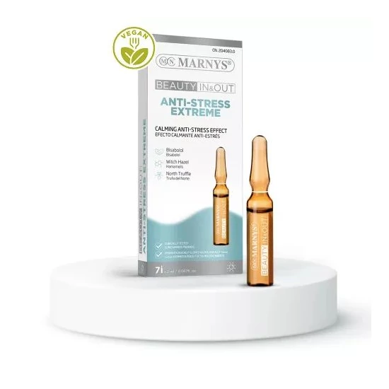 Marnys Anti-Stress - Bőrnyugtató És Bőrvédő Hatású Ampulla érzékeny bőrre 7x2ml