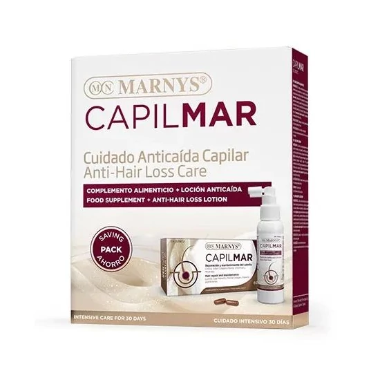 Marnys Capilmar Hajhullás Elleni Szett Kapszula 60x + Lotion 100ml