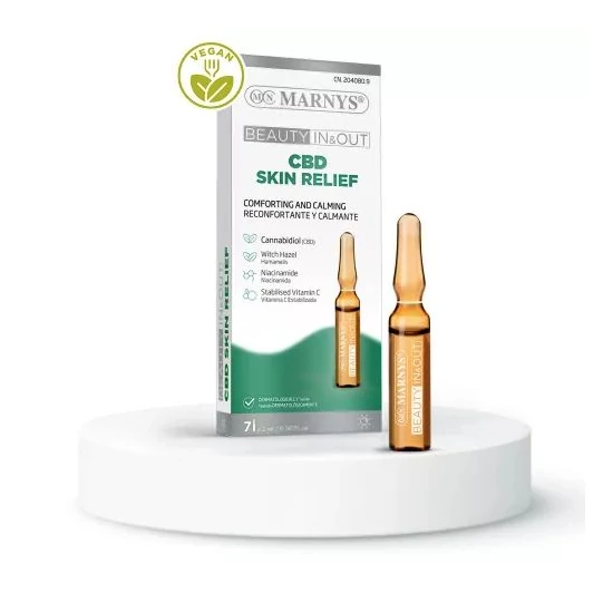 Marnys CBD Kozmetikai Ampulla - az irritált bőr megnyugtatására 7x2ml
