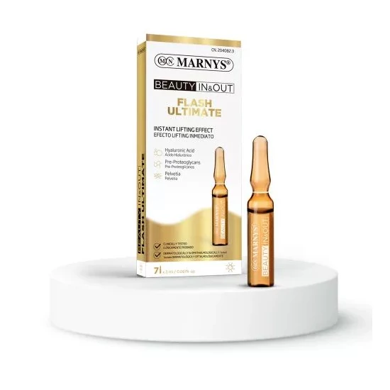 Marnys Flash Ultimate - Intenzív Feszesítő És Hidratáló Bőrápoló ampulla 7x2ml