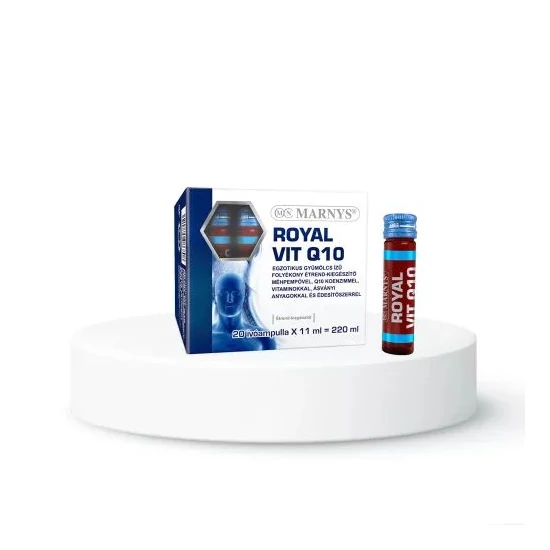 Marnys Royal Vitamin Q10 Folyékony Multivitamin Immunerősítő 20x11ml