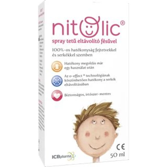 NITOLIC tetű eltávolító spray 50ml