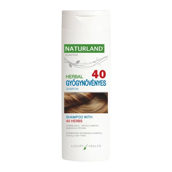 Naturland Herbál 40 Gyógynövényes Sampon 200ml