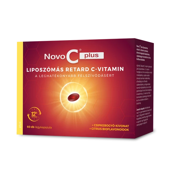 Novo C plus liposzómális C-vitamin 60x