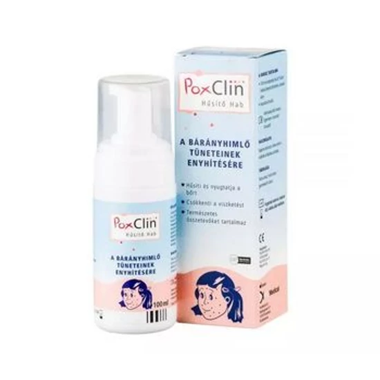 Poxclin hűsítő hab bárányhimlőre 100ml