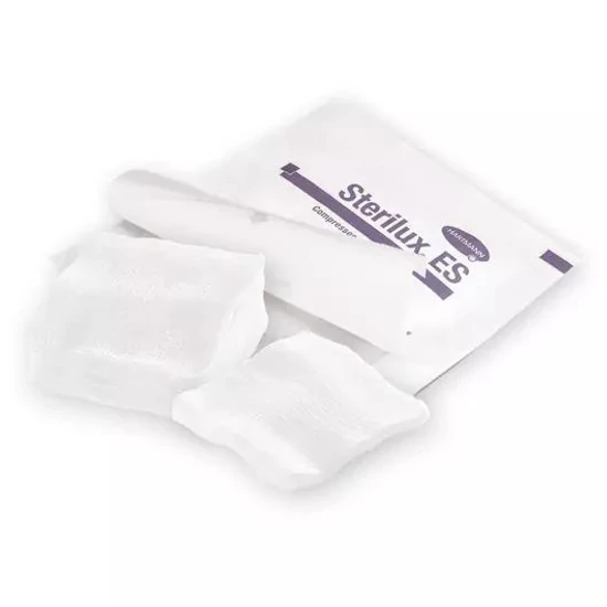 Sterilux® ES steril hajtogatott mull-lap 5x5 cm 10db