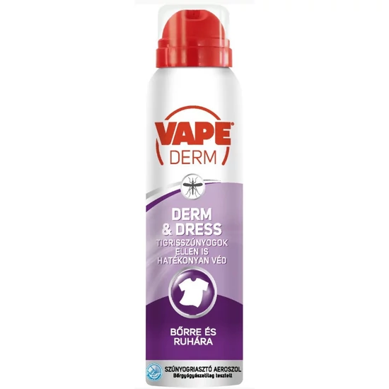 Vape derm&dress szúnyogriasztó aeroszol 100ml