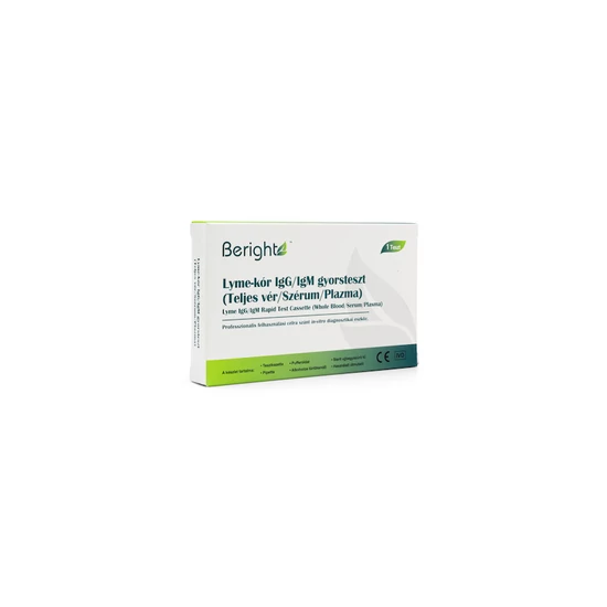 ALLTEST Beright Lyme-kór IgG/IgM gyorsteszt - 1 db tesztkészlet (ujjbegyvérből)