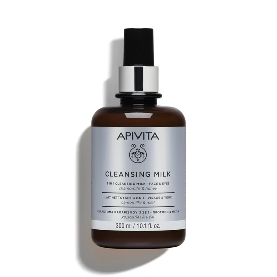 APIVITA 3 in 1 Arctisztító tej minden bőrtípusra 300 ml