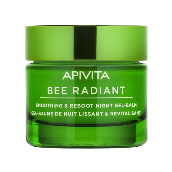 APIVITA BEE RADIANT Bőrmegújító és méregtelenítő ÉJSZAKAI GÉL-BALZSAM 50 ml