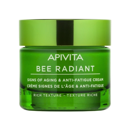 APIVITA BEE RADIANT Bőröregedés és fáradtság jelei ellen ARCKRÉM RICH 50 ml