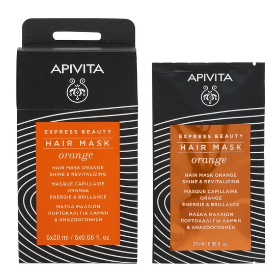 APIVITA Express hajmaszk - Fényt ad és revitalizál 20 ml