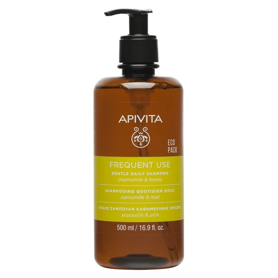 APIVITA Sampon ECO gyakori hajmosáshoz 500 ml