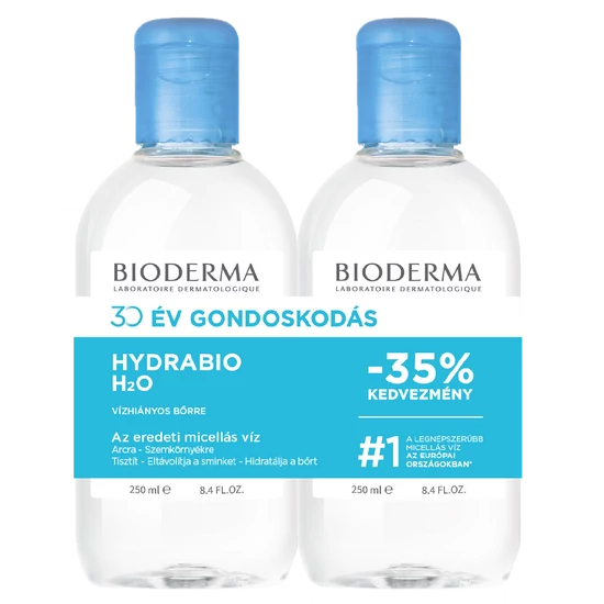 Bioderma Hydrabio H2O Micellafesztivál 2x250 ml