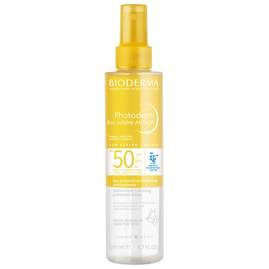 Bioderma Photoderm Eau solaire ANTI-OX SPF50 200ml