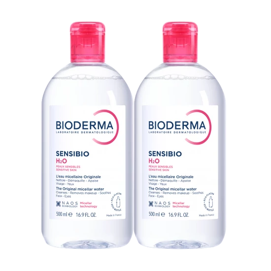 Bioderma Sensibio H2O Micellafesztivál 2x500 ml