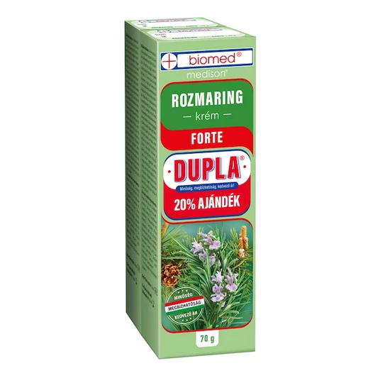 Biomed Rozmaring Forte Krém 2x70g Duopack