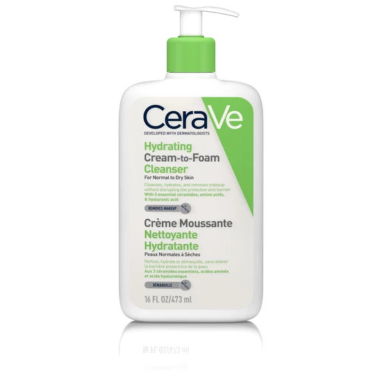 Cerave habzó krémtisztító 473ml