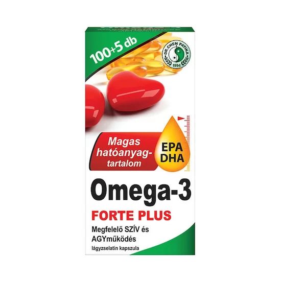 Dr Chen Omega-3 forte plus kapszula 105x