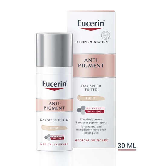 Eucerin Anti-Pigment színezett nappali arckrém light FF30 50ml
