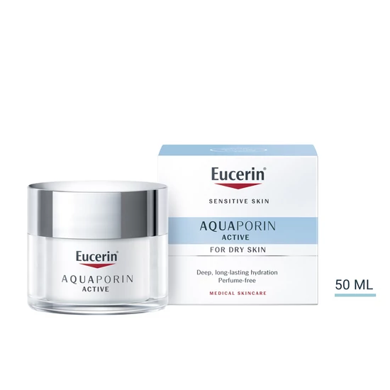 Eucerin AQUAporin ACTIVE Hidratáló arckrém száraz bőrre 50 ml