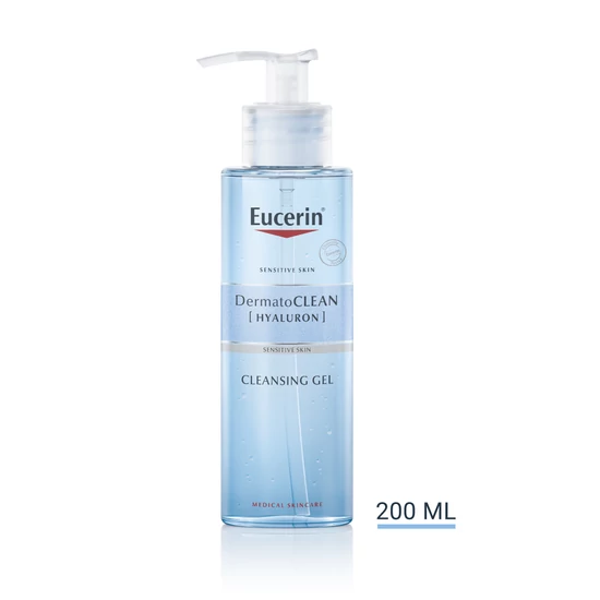 Eucerin DermatoCLEAN mélytisztító habzó arclemosó zselé 200 ml