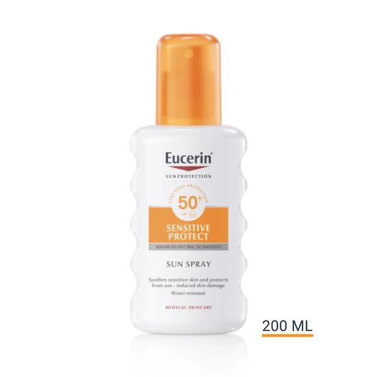 Eucerin Sun Sensitive Protect napozó spray SPF50+ 200ml ÚJ!