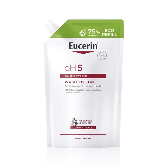 Eucerin pH5 Folyékony mosakodószer öko- utántöltő 750ml